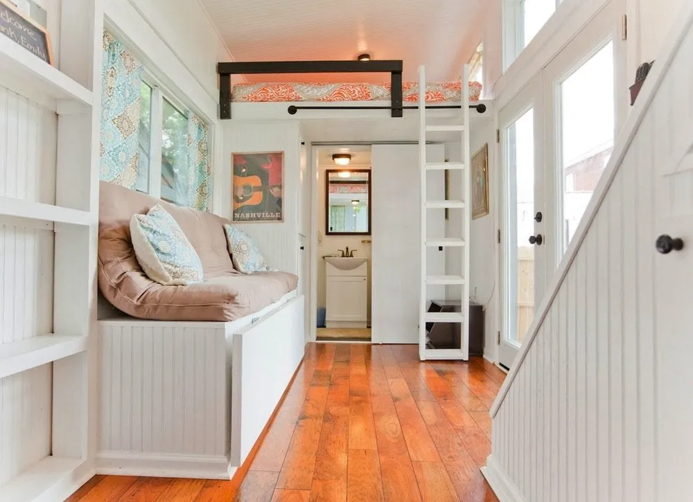 Modern rental property interior